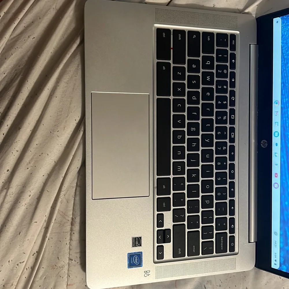 HP Chromebook 14-inch HD Laptop Notebook,forest teal